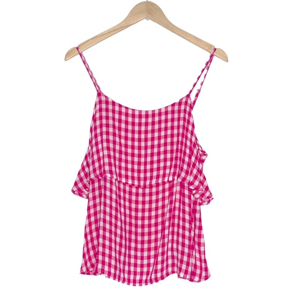 Abound Tops - Abound tiered spaghetti strap camisole